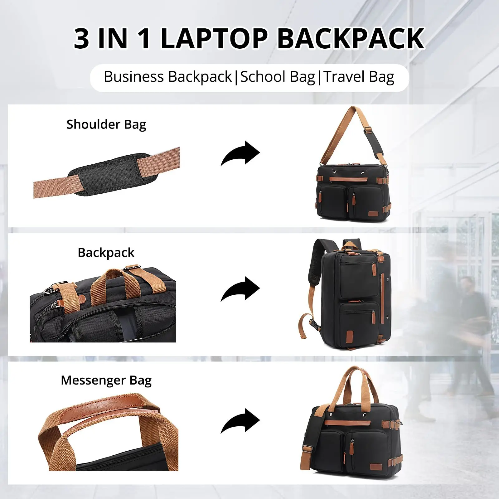Bag straps and handles